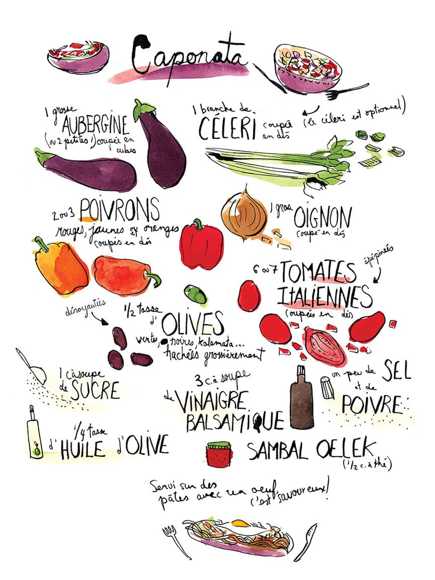 Dans ma cuisine, illustration by Josée Bisaillon (3)