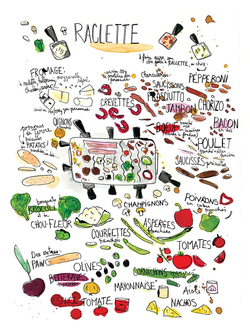 Dans ma cuisine, illustration by Josée Bisaillon (4)