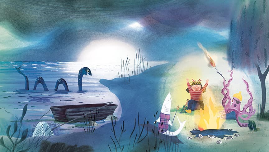 I Want to Build a Seahouse, illustration by Josée Bisaillon (4)