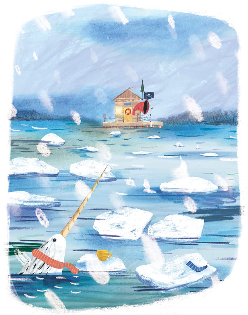I Want to Build a Seahouse, illustration by Josée Bisaillon (5)