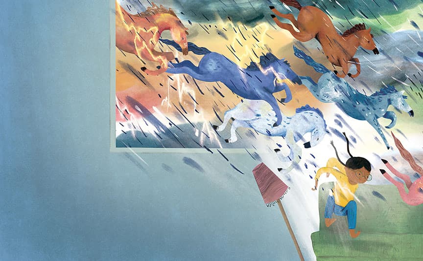 Sometimes I Feel Like a River, illustration by Josée Bisaillon (3)