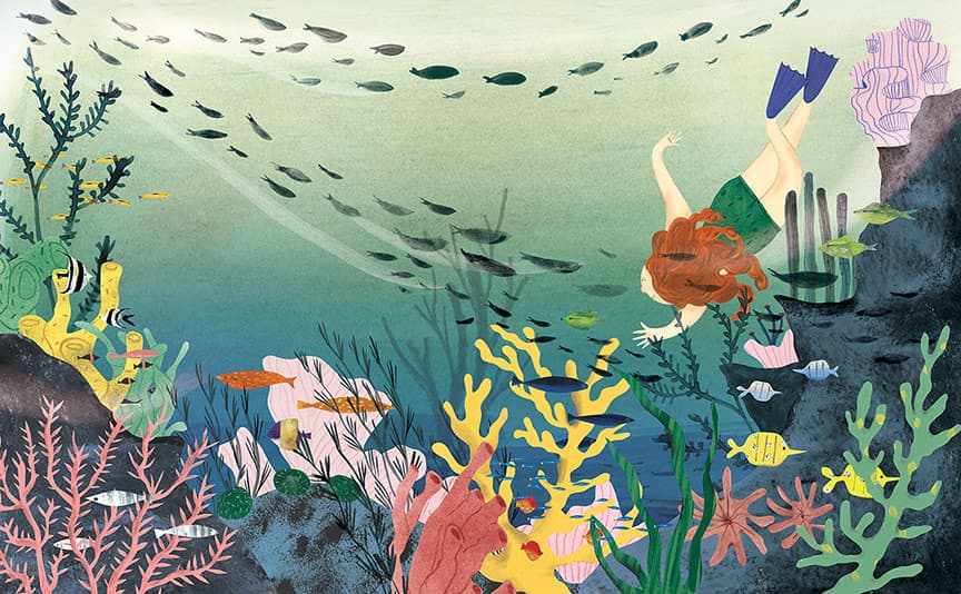 Sometimes I Feel Like a River, illustration by Josée Bisaillon (4)