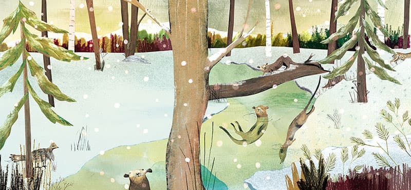 The Snow Knows, illustration by Josée Bisaillon (4)