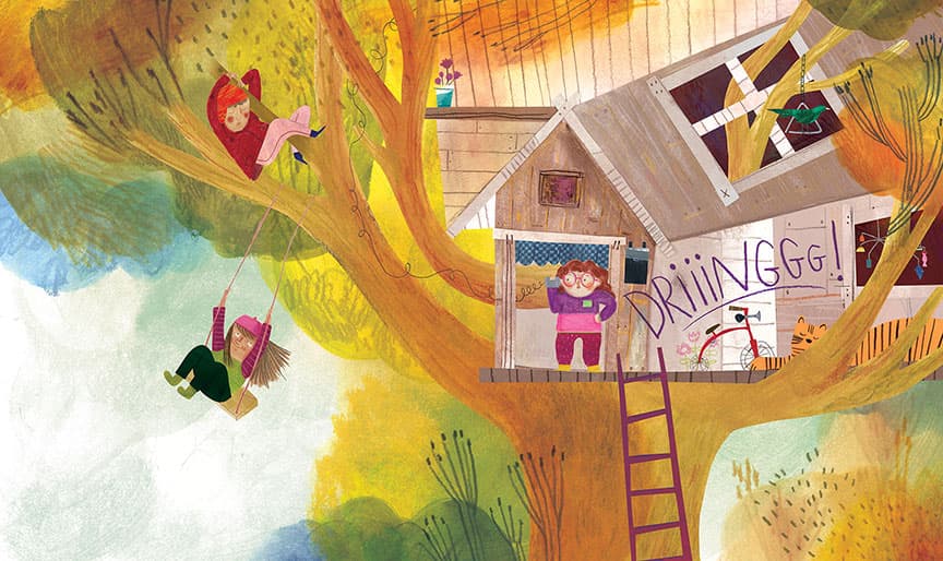 Aujourd’hui, promis !, illustration by Josée Bisaillon (4)