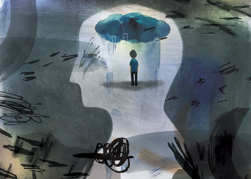 Talking to Kids About Mental Illness, illustration by Josée Bisaillon (1)