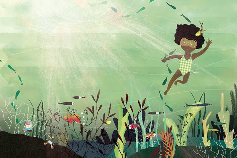 Reviens sur Terre Esther!, illustration by Josée Bisaillon (6)