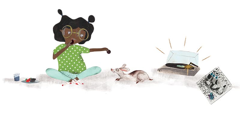 Reviens sur Terre Esther!, illustration by Josée Bisaillon (3)