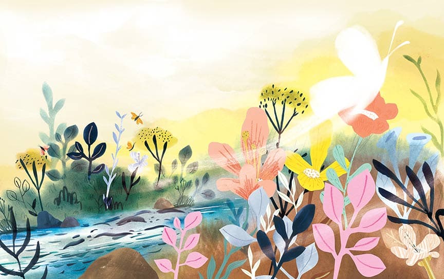 Wind Is a Dance, illustration by Josée Bisaillon (4)
