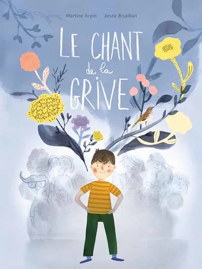 Le chant de la grive, illustration by Josée Bisaillon