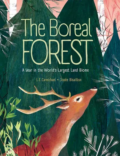 The Boreal Forest, illustration by Josée Bisaillon