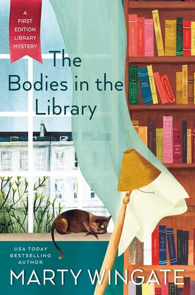 The Bodies in the Library, illustration by Josée Bisaillon