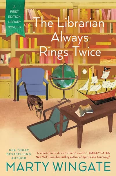 The Librarian Always Rings Twice, illustration by Josée Bisaillon